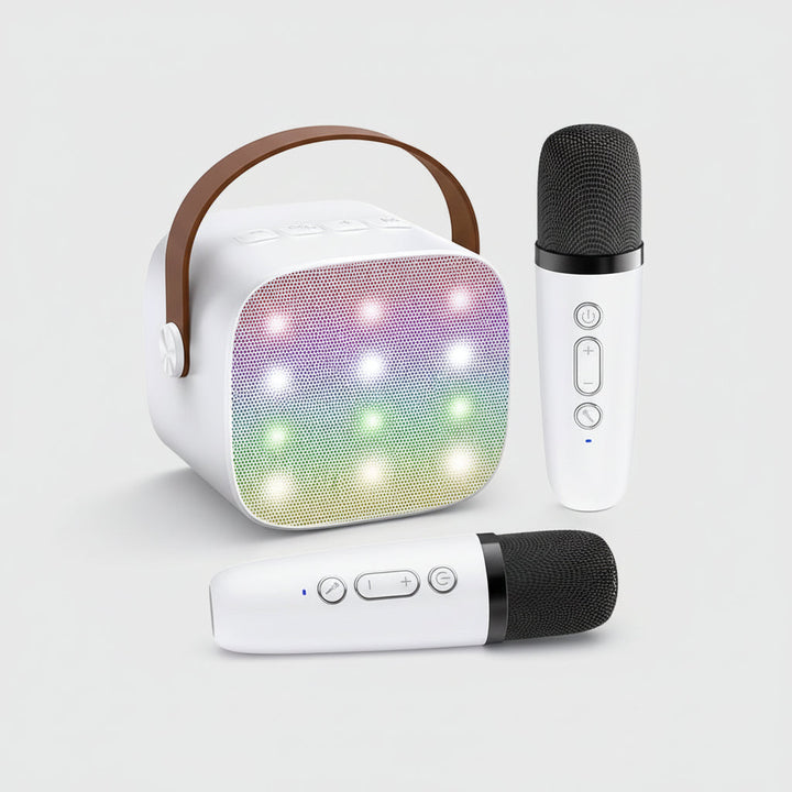Karaoke Machine Bluetooth Portable Speaker Wireless Microphones