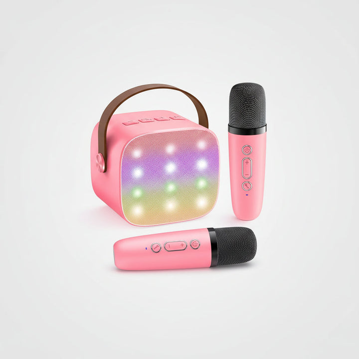 Karaoke Machine Bluetooth Portable Speaker Wireless Microphones