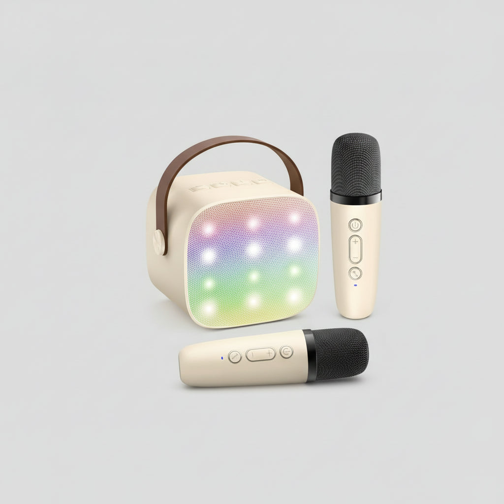 Karaoke Machine Bluetooth Portable Speaker Wireless Microphones