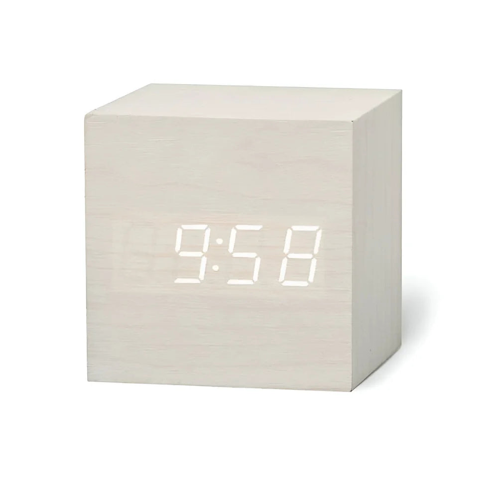 Alarm Clock LED Digital Cube Display