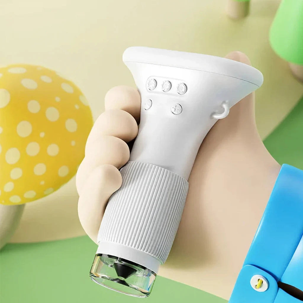 Microscope Kids Handheld 1000X Portable STEM Science Toy