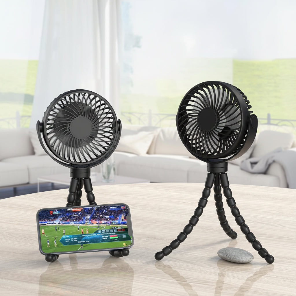 Portable Fan Clip On Battery Operated Stroller Fan