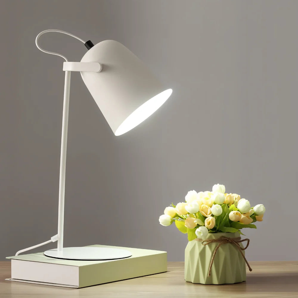 Table Lamp Rotating Metal Adjustable Desk Light