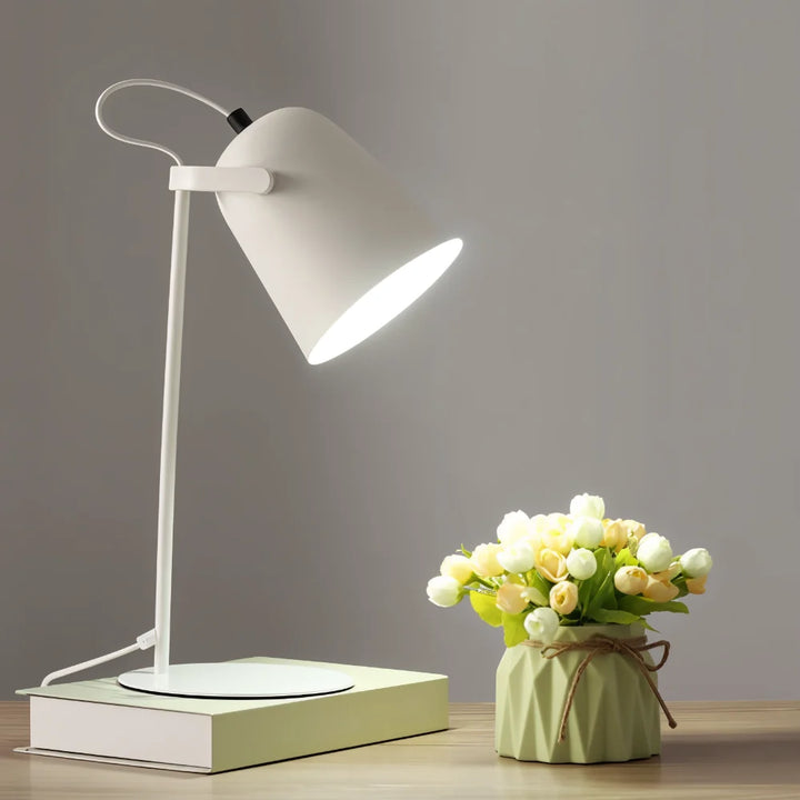 Table Lamp Rotating Metal Adjustable Desk Light