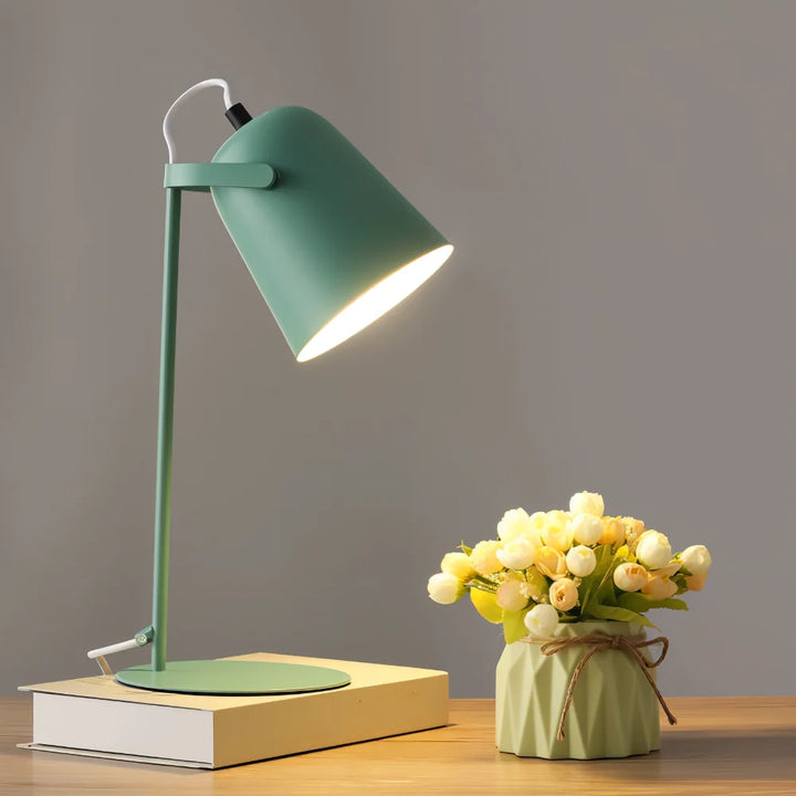 Table Lamp Rotating Metal Adjustable Desk Light