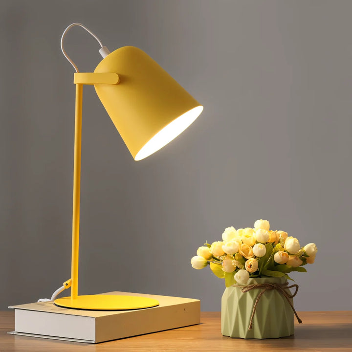 Table Lamp Rotating Metal Adjustable Desk Light