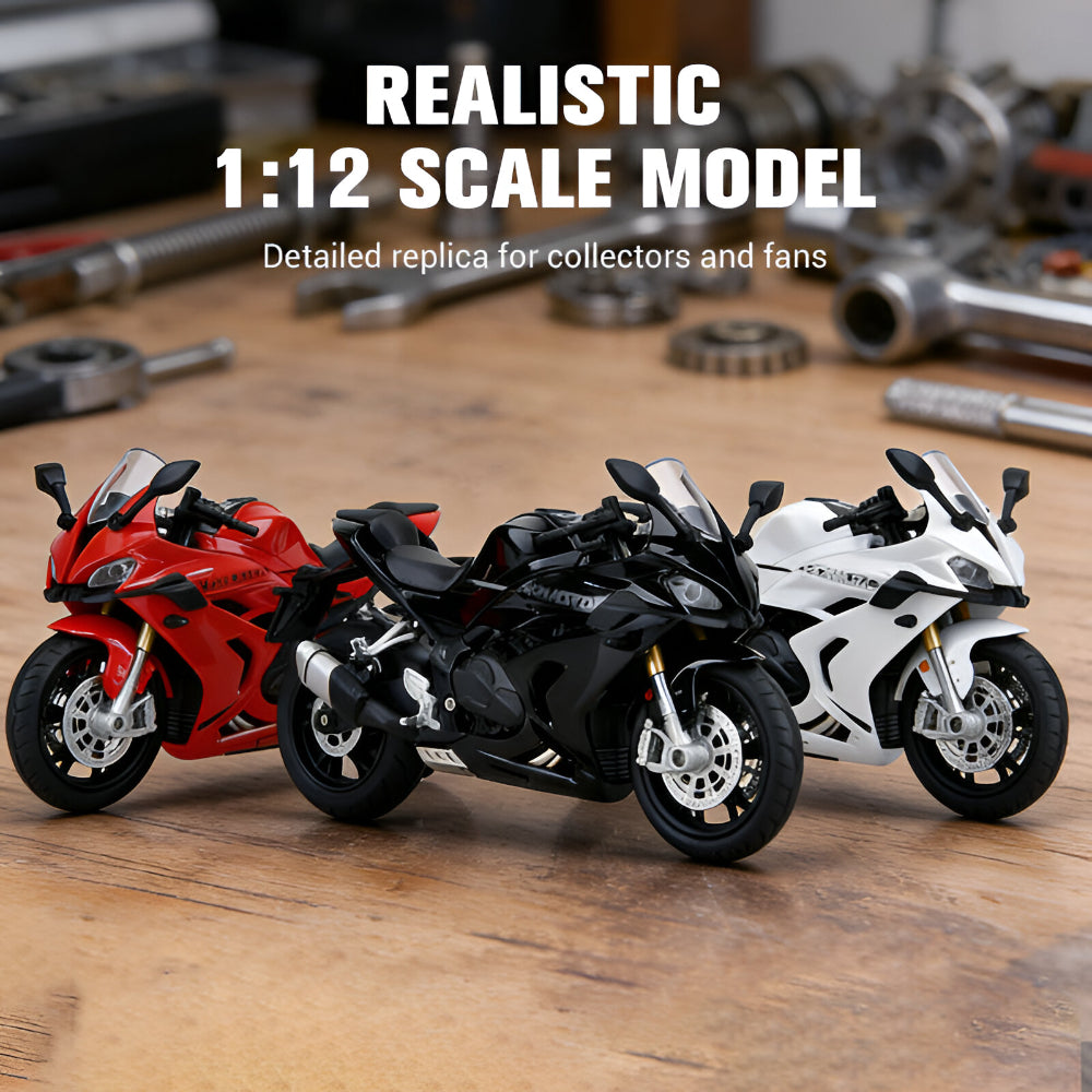 Motorcycle Model 1:12 Scale Alloy Diecast Display