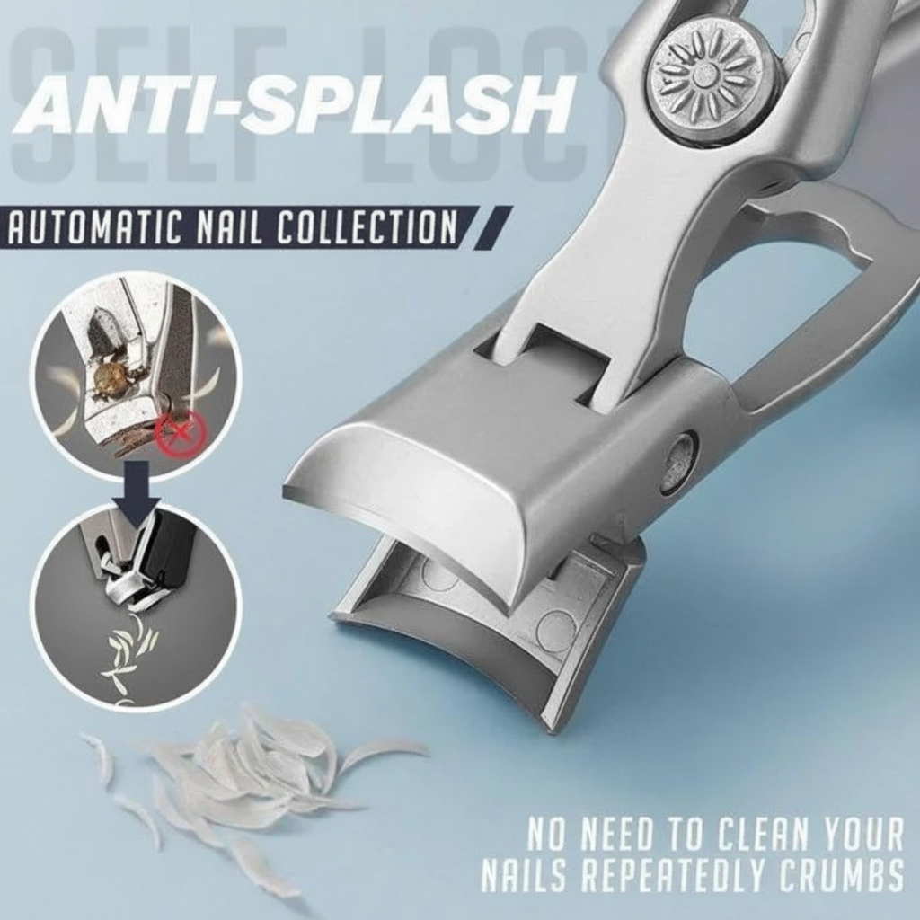 Nail Clippers Heavy Duty Stainless Steel Wide Jaw Nail Trimmer