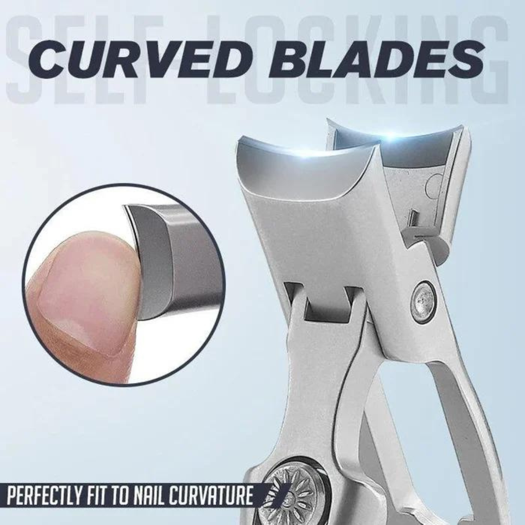 Nail Clippers Heavy Duty Stainless Steel Wide Jaw Nail Trimmer