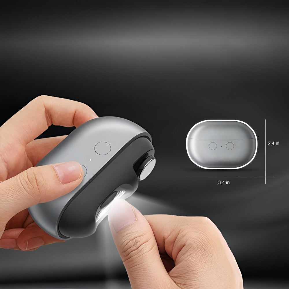 Nail Clipper Electric LED Rechargeable Grooming Tool