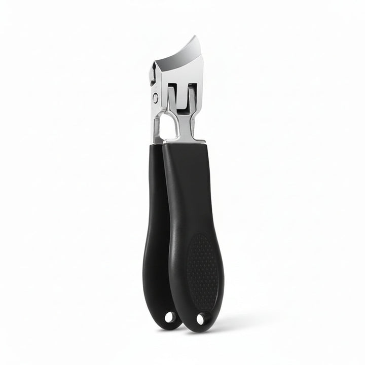 Nail Clippers Wide Jaw Stainless Steel Anti Splash Catcher