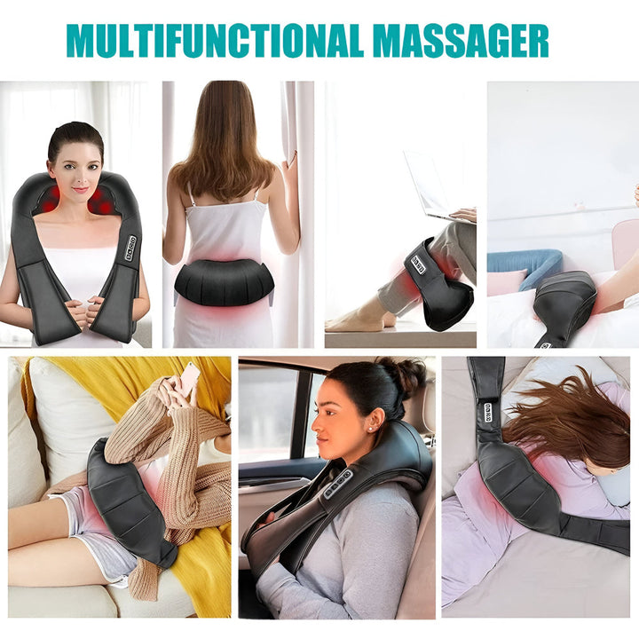 Neck Massager Shiatsu Electric Home Car Use