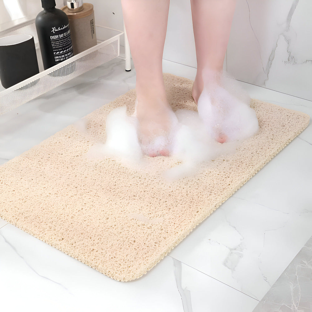 Bath Mat Shower Non Slip Cushioned Floor Rug