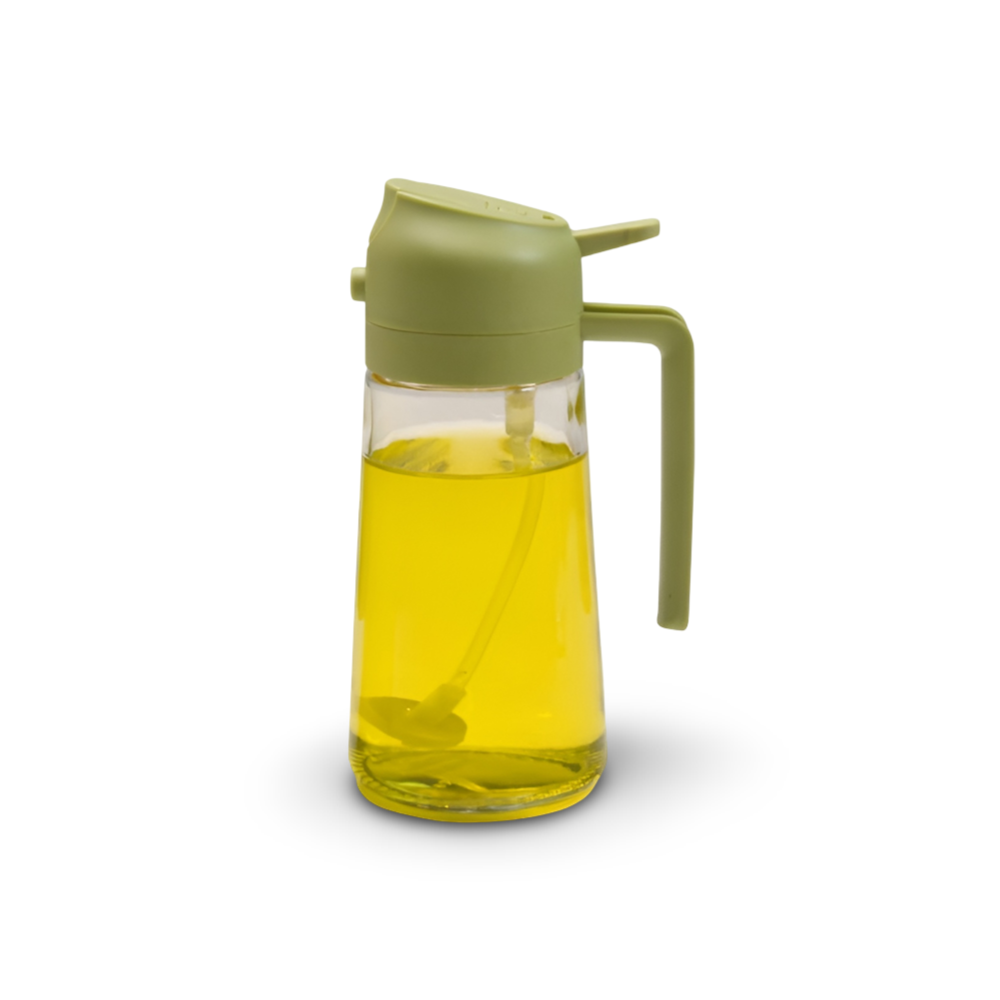 Oil Sprayer Glass Oil Dispenser Kitchen Refillable Spray