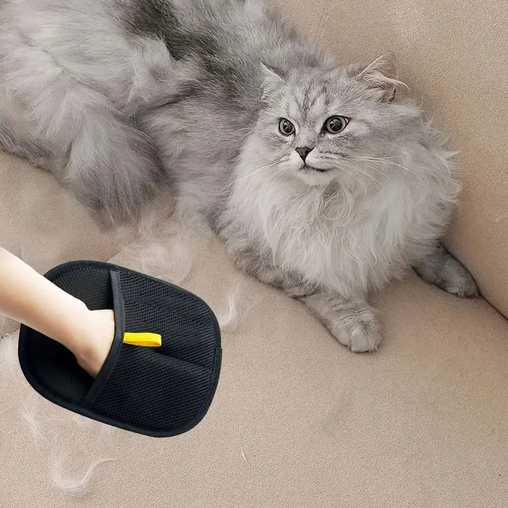 Pet Hair Remover Glove Furniture Clothing Carpet Cleaning