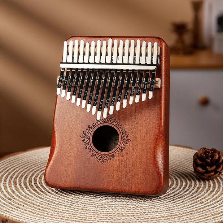 Kalimba Piano Thumb Mahogany Wood 17 Key Instrument