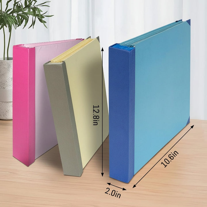 Binder Organizer Pink Document Folder Kit Home Records