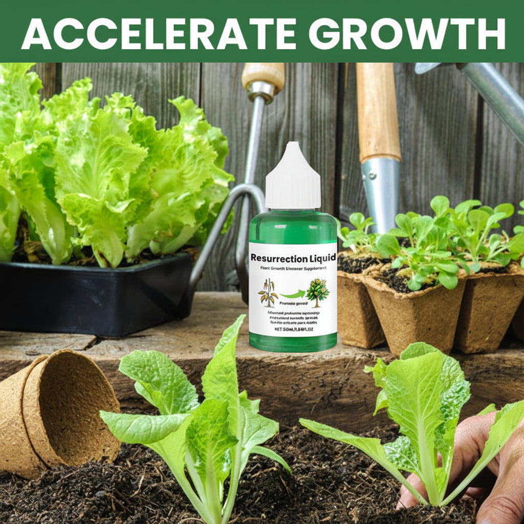 Plant Fertilizer Liquid Organic Growth Booster Healthy Gardens