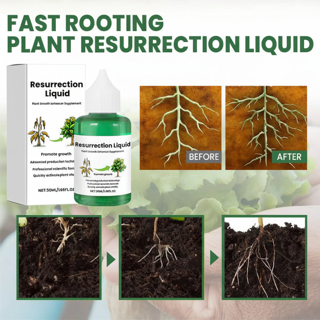 Plant Fertilizer Liquid Organic Growth Booster Healthy Gardens