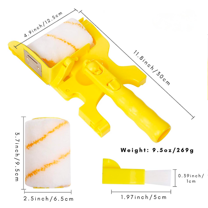 Paint Precision Roller Brush Textured Cover Home Painting