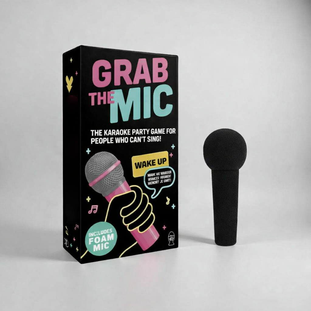 Party Game Karaoke Card Microphone Singing Challenge
