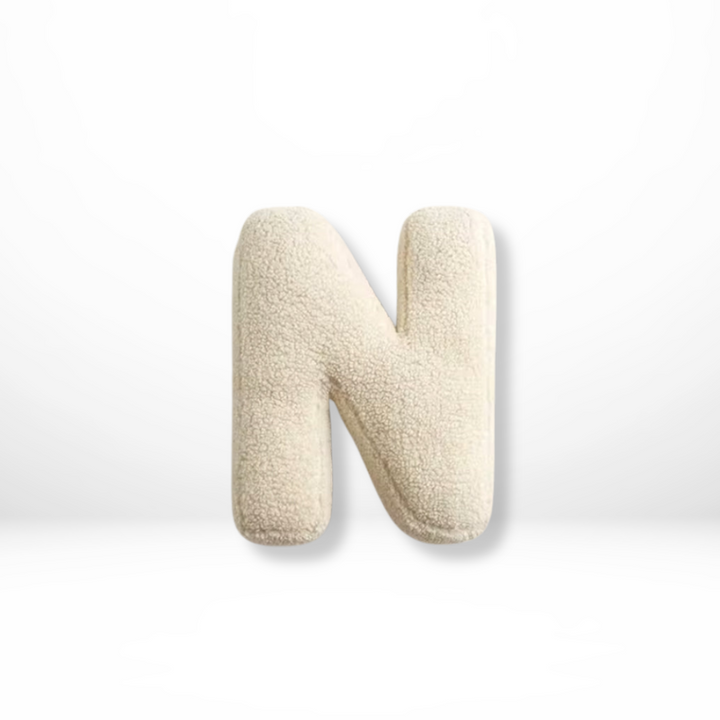 Pillow Alphabet Letter Decorative Throw Cushion Style