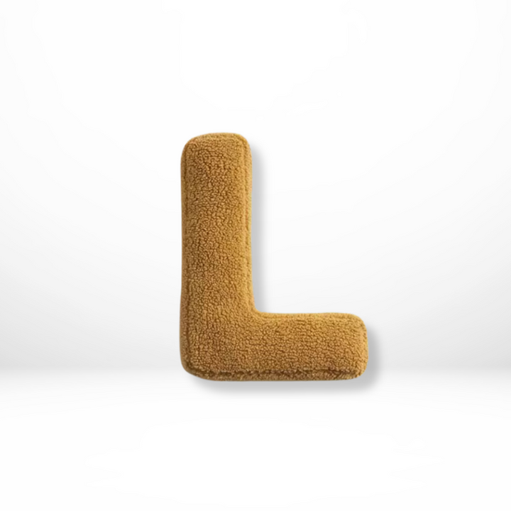Pillow Alphabet Letter Decorative Throw Cushion Style