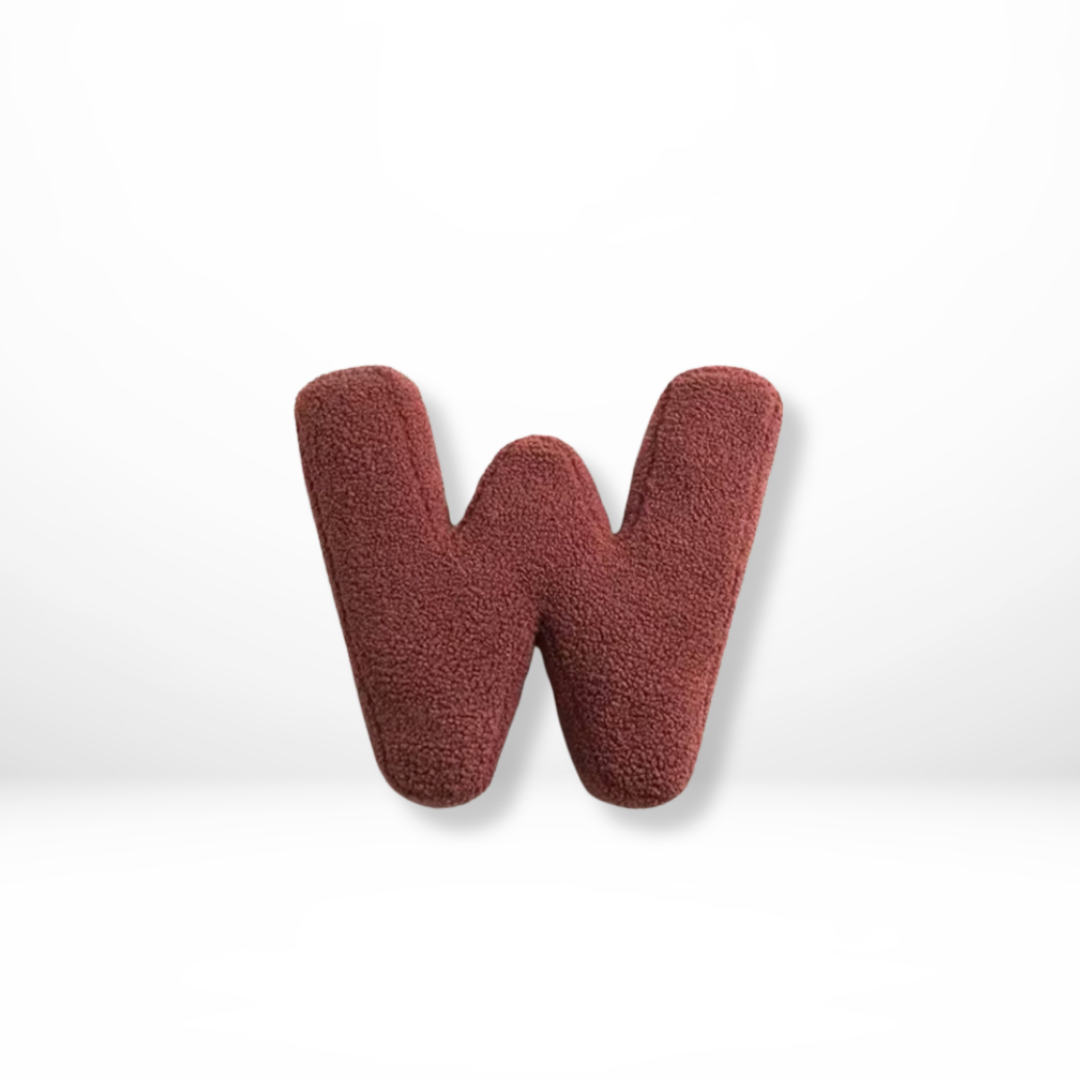 Pillow Alphabet Letter Decorative Throw Cushion Style