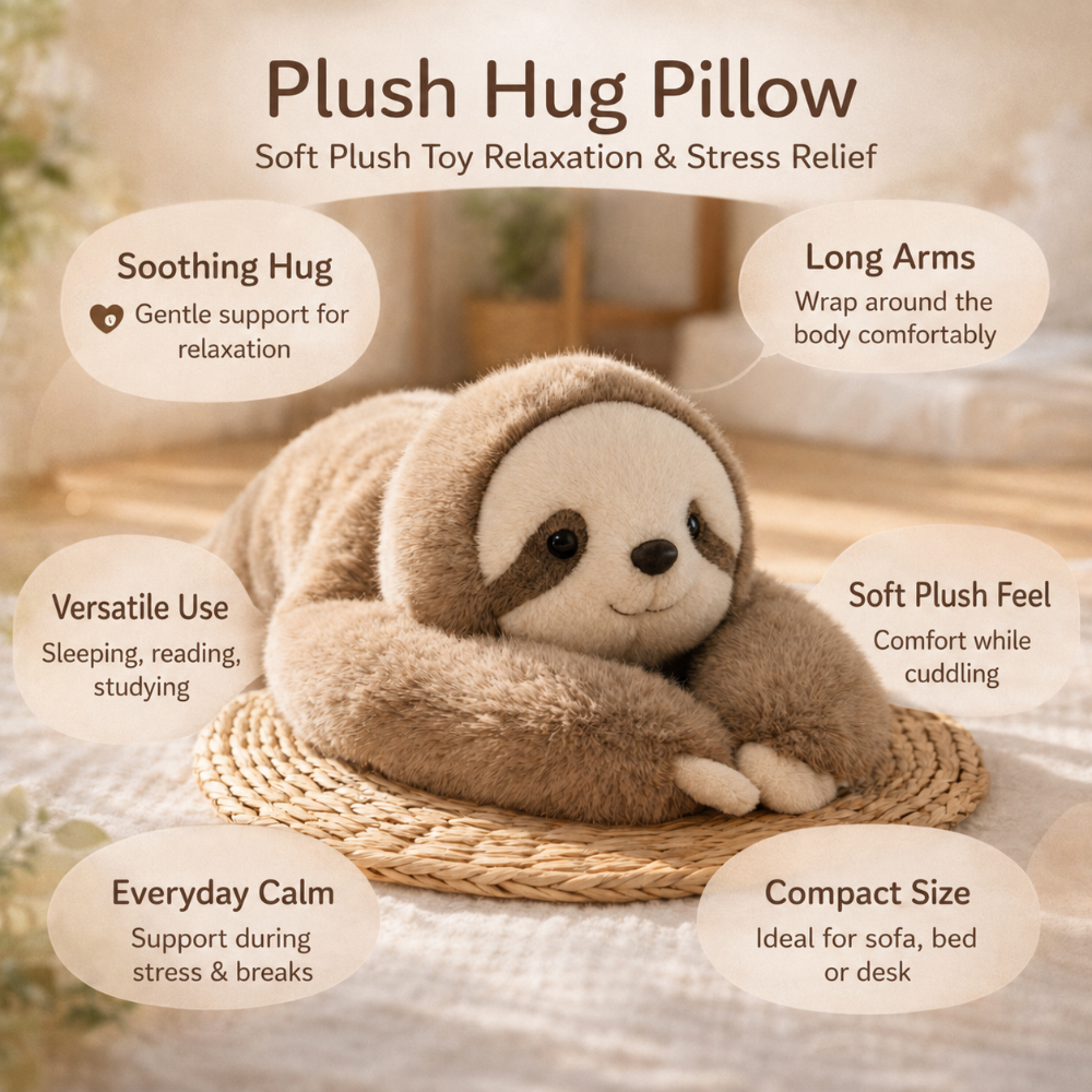 Pillow Plush Animal Hug Design Toy