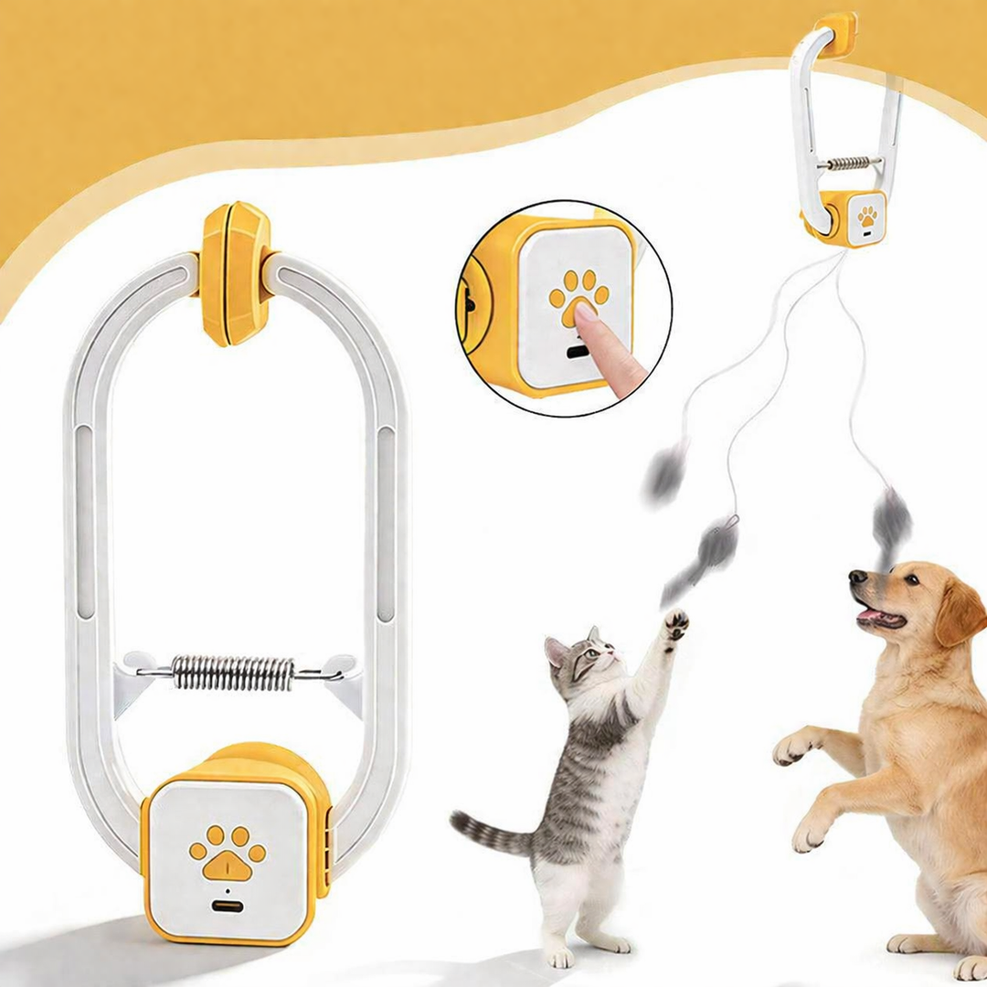 Cat Toy Interactive Electronic Teaser USB Rechargeable Mice