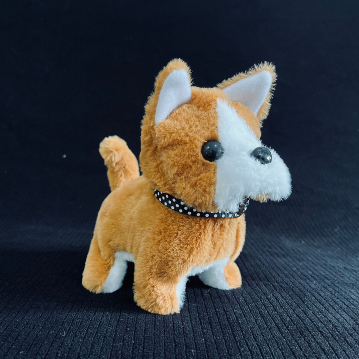 Plush Toy Interactive Robot Puppy Walking Barking Features