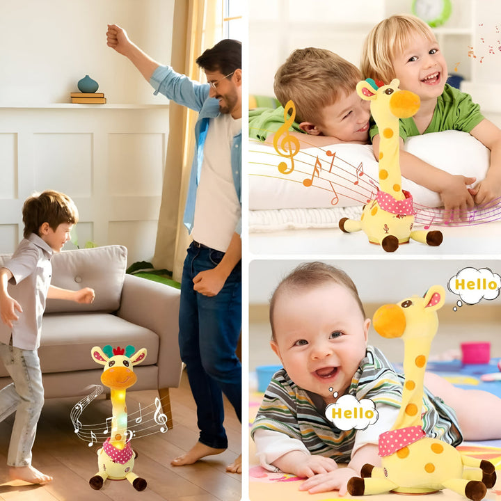 Plush Toy Interactive Singing Giraffe Kids Musical Companion