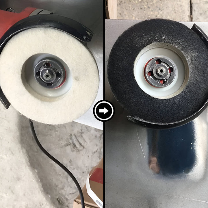 Polishing Wheel Felt Disc Grinder Surface Buffing Pad Set