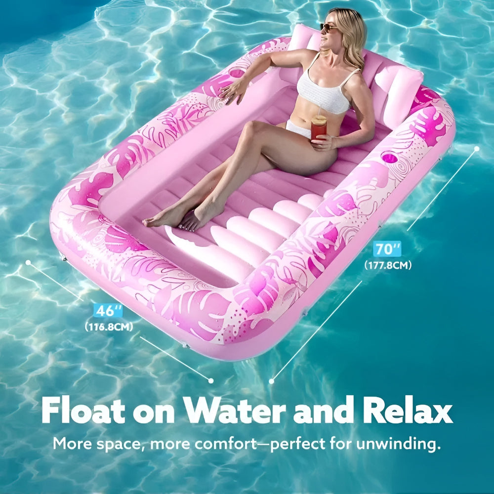 Pool Float Inflatable Outdoor Lounge Mattress Camping Bed