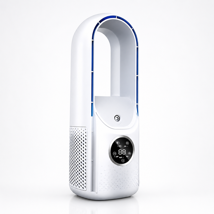 Portable Air Conditioner Bladeless Quiet Cooling Fan
