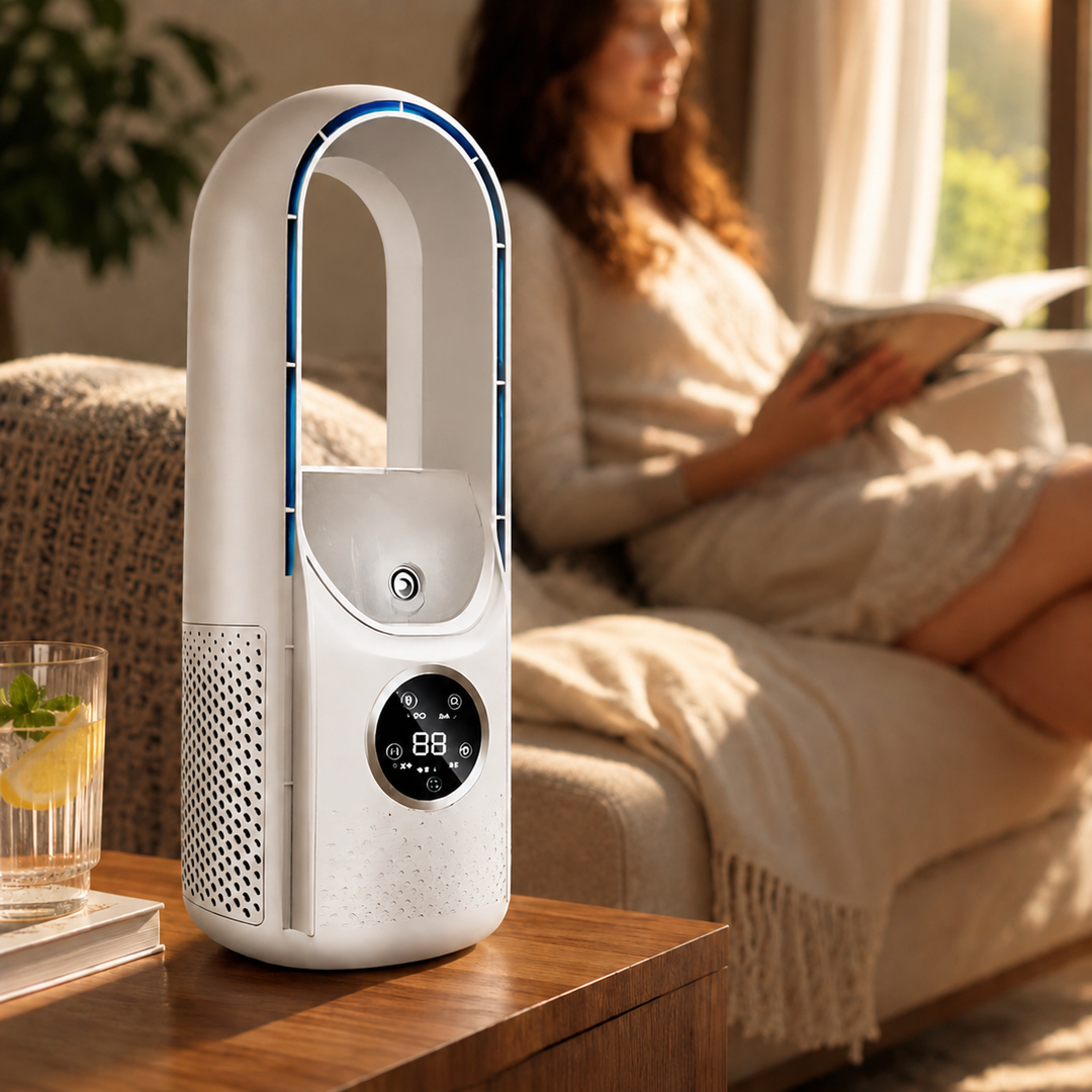 Portable Cooling Fan Bladeless Air Conditioner