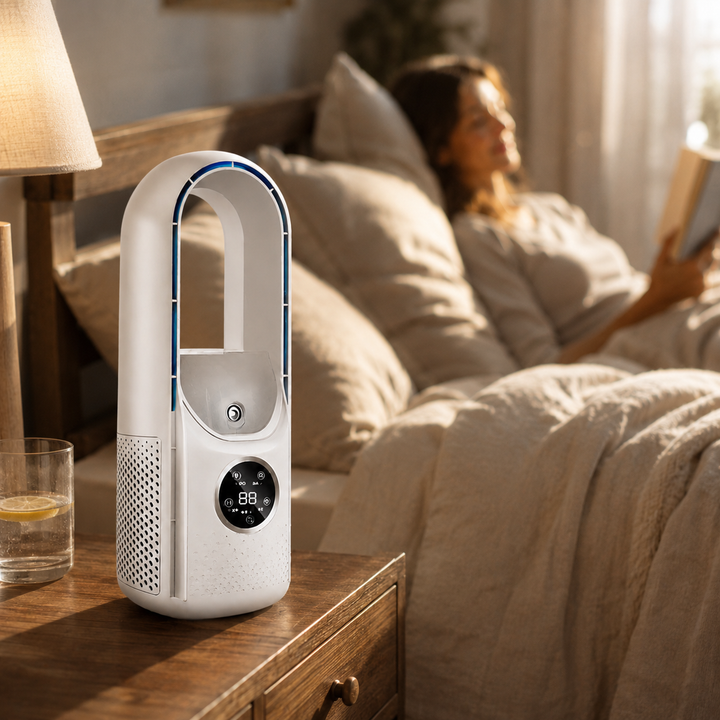Portable Cooling Fan Bladeless Air Conditioner