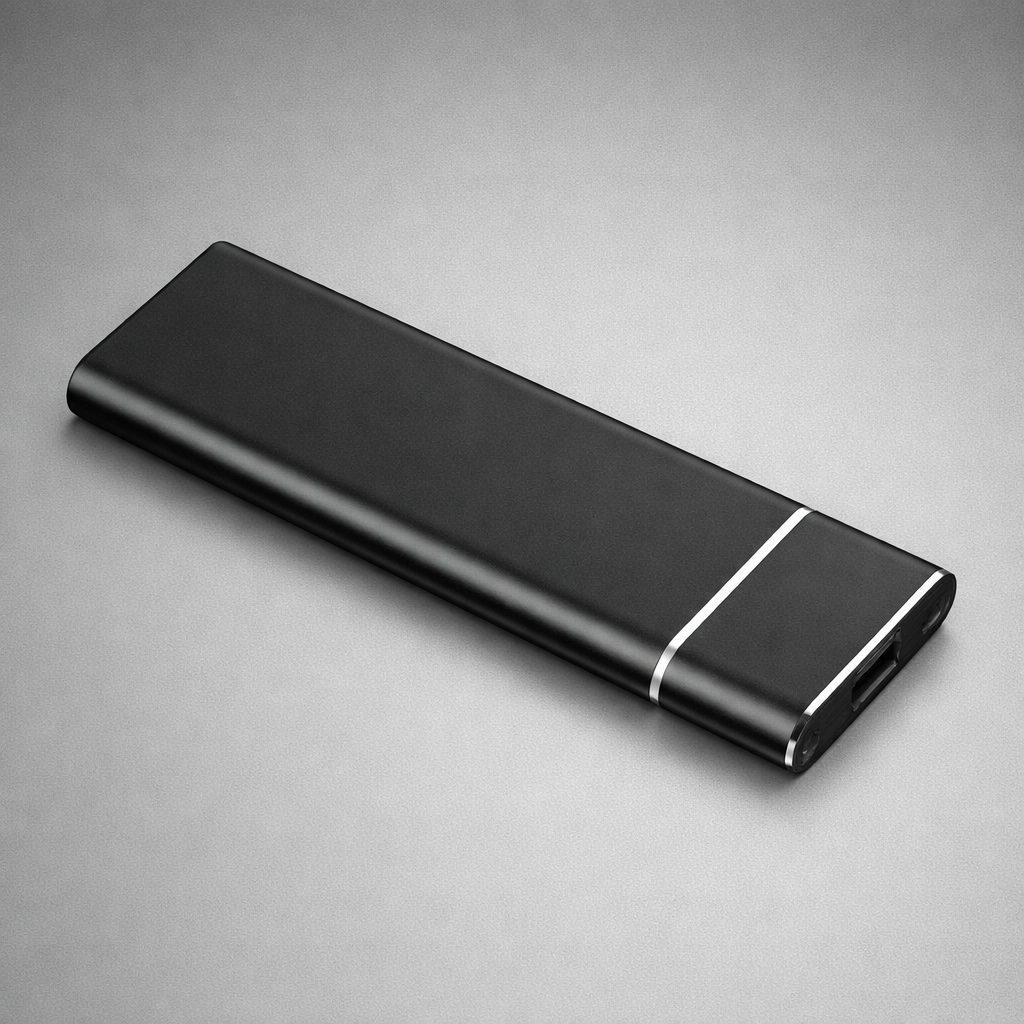 External Hard Drive Portable USB C Ultra Thin 500GB Storage