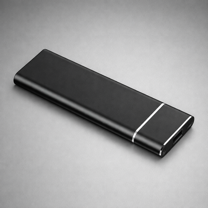 External Hard Drive Portable USB C Ultra Thin 500GB Storage