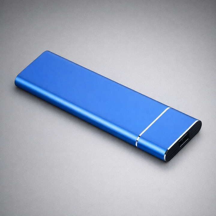 External Hard Drive Portable USB C Ultra Thin 500GB Storage