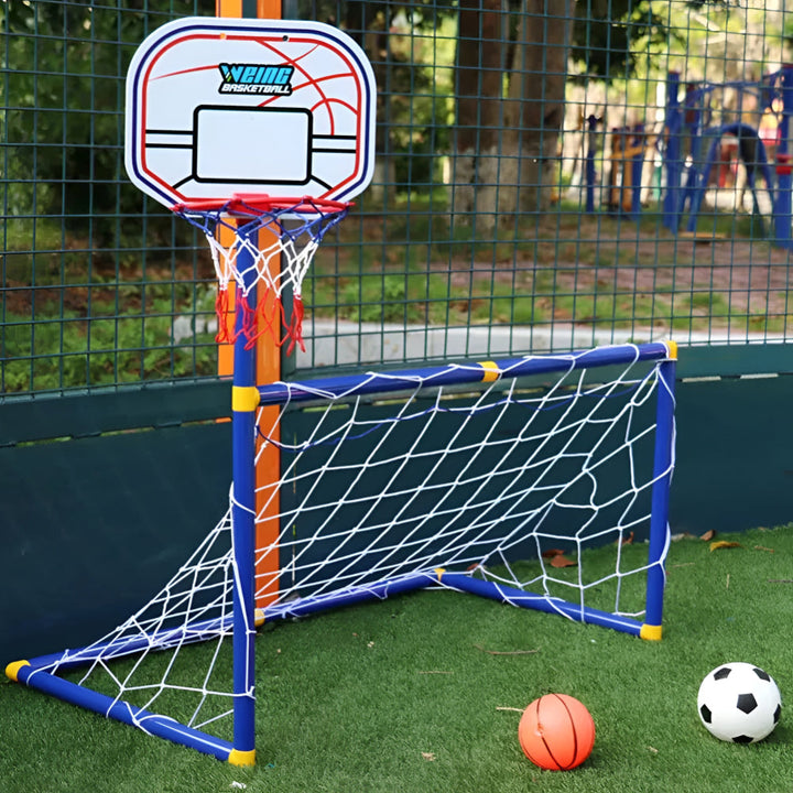 Portable Soccer Goal Basketball Toy Outdoor Sports