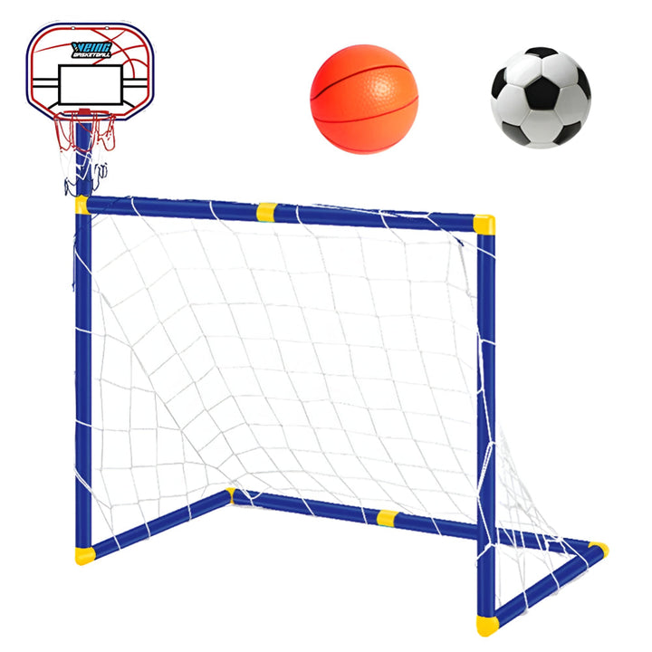 Portable Soccer Goal Basketball Toy Outdoor Sports