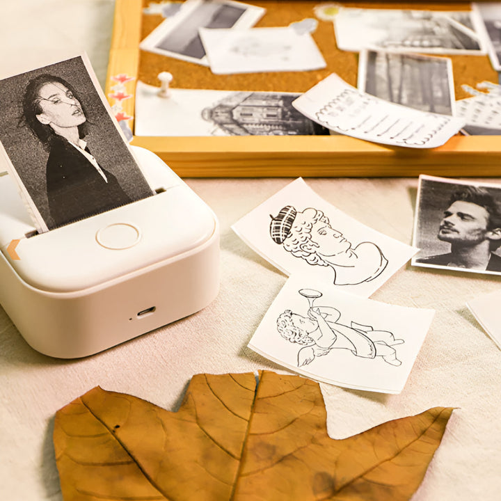 Portable Thermal Printer Bluetooth Pocket Photo Label Device