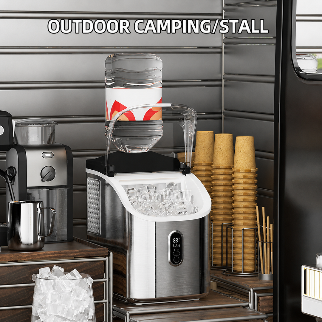 Portable Ice Maker Machine Countertop Self-cleaning Ice Maker