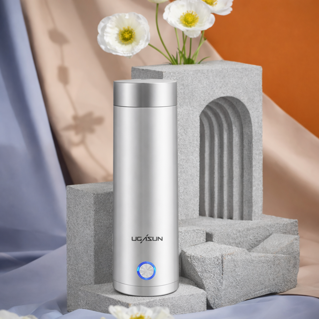 Electric Kettle Portable Travel Stainless Steel Mini Water Boiler