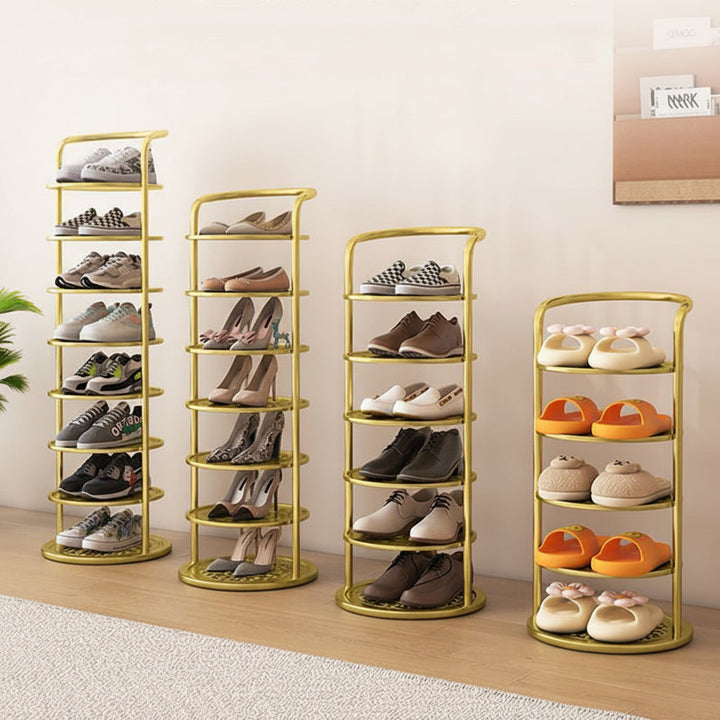 Shoe Rack Vertical Storage Metal Organizer Entryway Closet