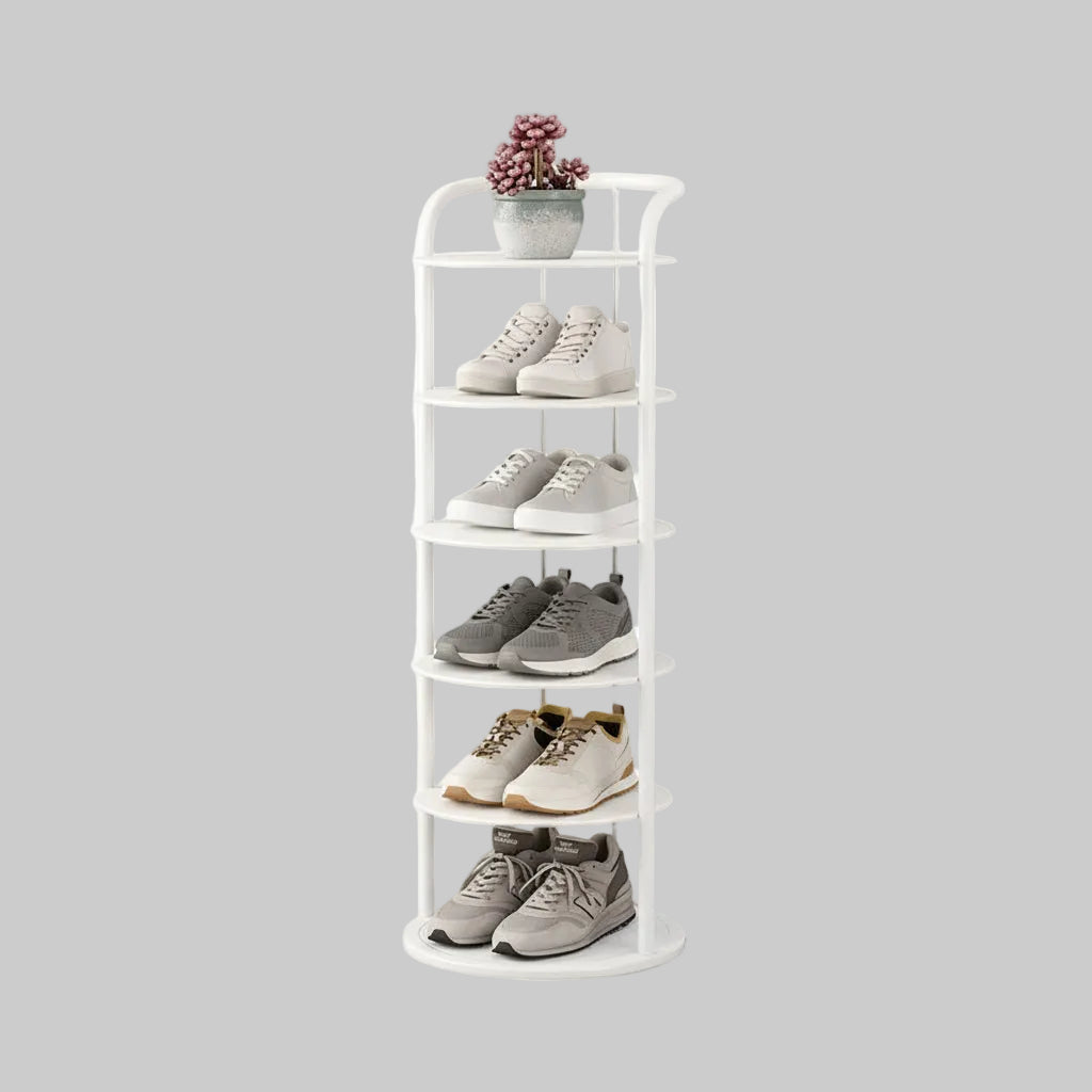 Shoe Rack Vertical Storage Metal Organizer Entryway Closet