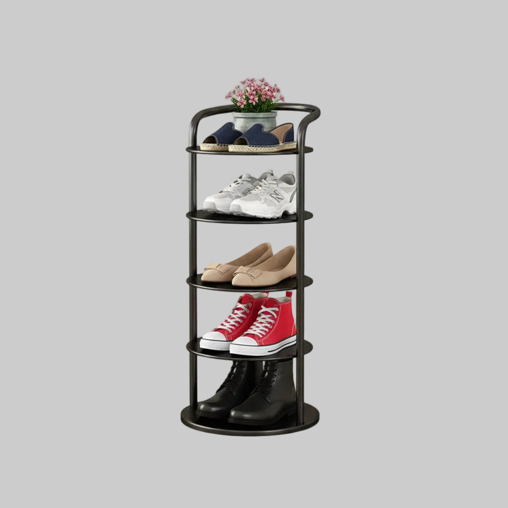 Shoe Rack Vertical Storage Metal Organizer Entryway Closet