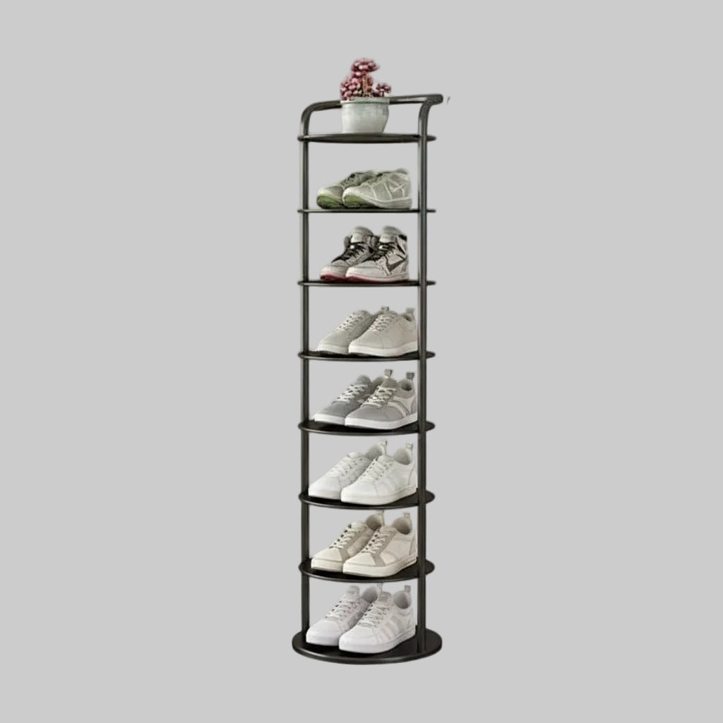 Shoe Rack Vertical Storage Metal Organizer Entryway Closet