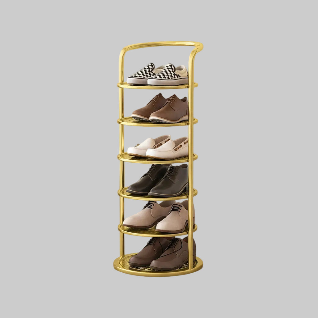 Shoe Rack Vertical Storage Metal Organizer Entryway Closet